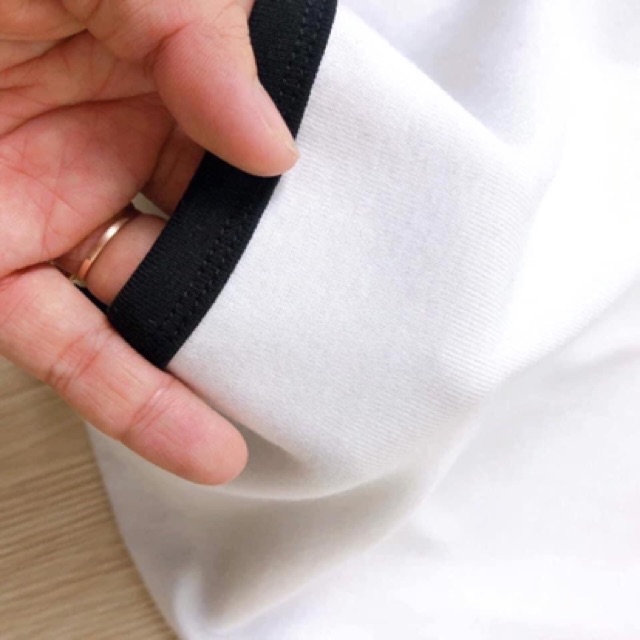 Combo 2 Áo Crotop trơn viền đen | BigBuy360 - bigbuy360.vn