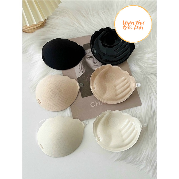 Áo Bra dán ngực siêu đẹp mút dày 2cm có dây cài sau lưng, áo bra dán ngực bàn tay thông hơi hàng đẹp