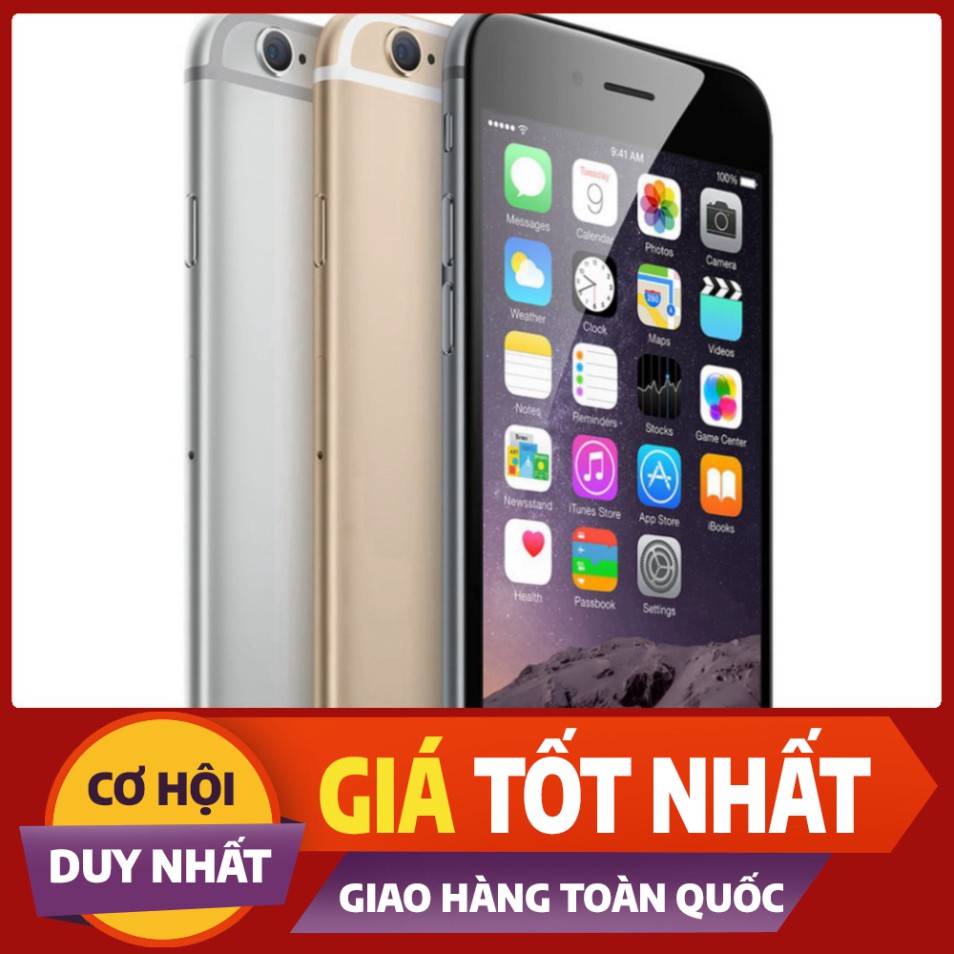 GIÁ SỐC NHẤT [SALE SỐC] điện thoại IPHONE 6S bản Quốc Tế 128G zin Chính Hãng, màn hình 4.7inch, Chơi PUBG/LIÊN QUÂN mượt