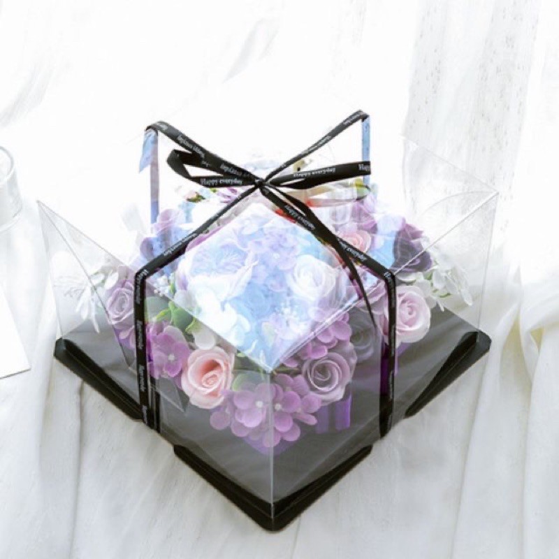 Sỉ hộp mika nguyên liệu làm hoa sáp , hoa nhũ , hoa tươi | BigBuy360 - bigbuy360.vn