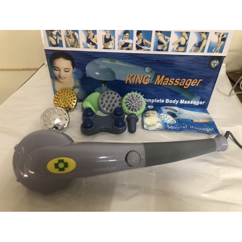 MÁY MASSAGE CẦM TAY 7 ĐẦU KING