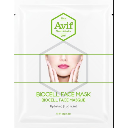 Combo 10 Mặt Nạ Sinh Học Dưỡng Ẩm Da Chuyên Sâu Avif Biocell Hydrating Face Mask