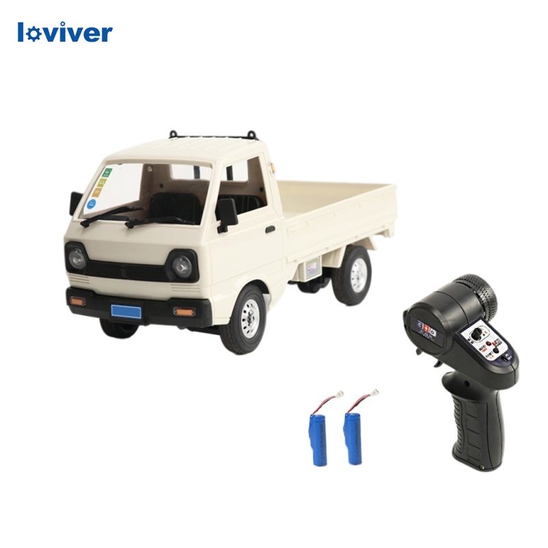 Mô Hình Xe Tải Điều Khiển Từ Xa Wpl D12 Mini Tỉ Lệ 1: 16