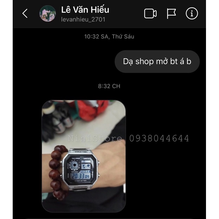 Đồng Hồ AE1200 năng động hai màu cá tính dành cho nam