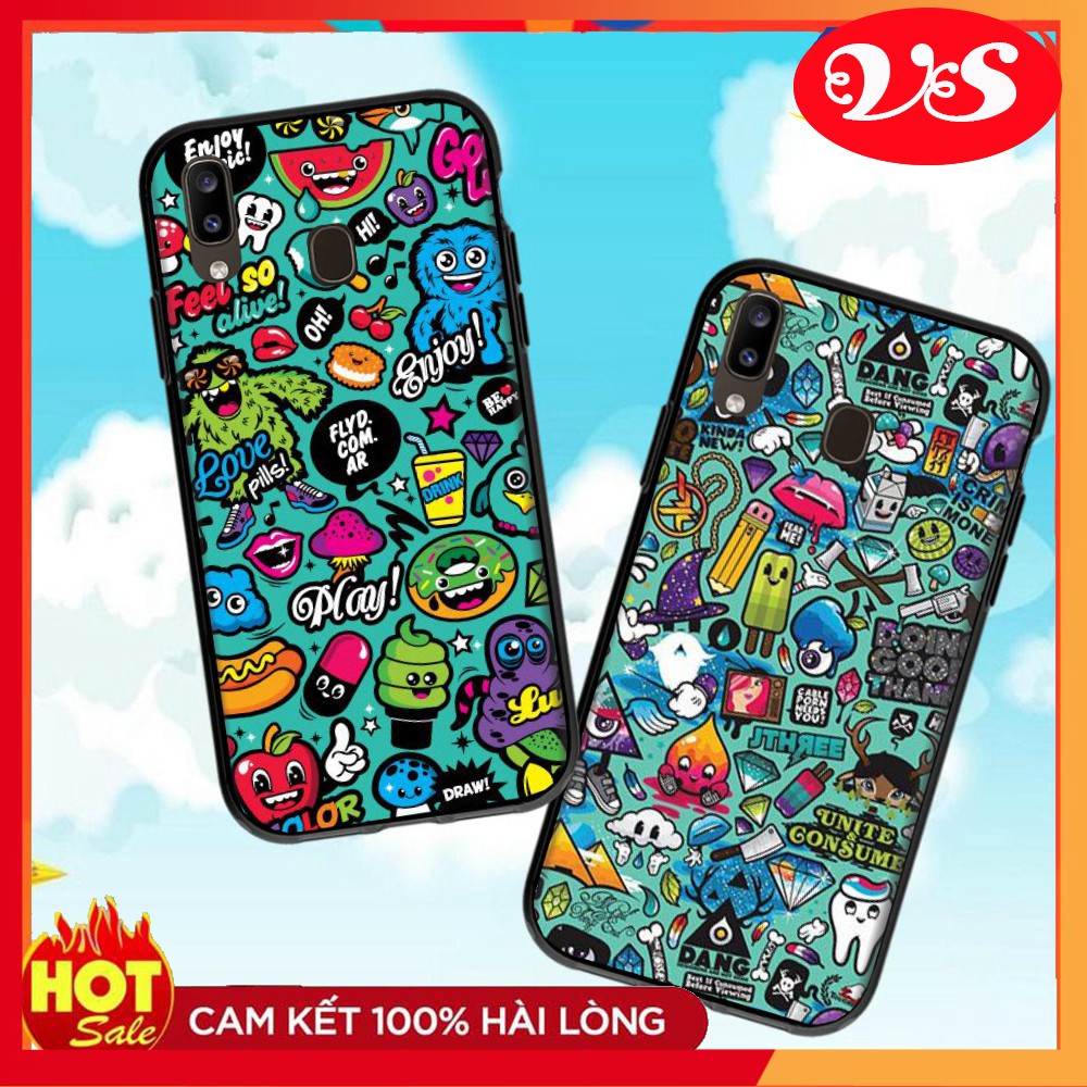 Ốp lưng Samsung Galaxy A8 Plus / A8 2018 / A7 2028 / A6 Plus / A6 2018 / A50S Hình Graffiti 01