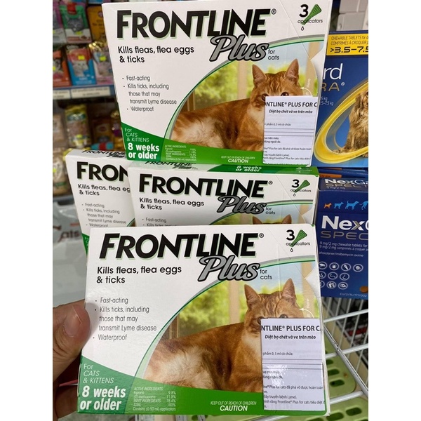 Nhỏ gáy cho mèo Frontline