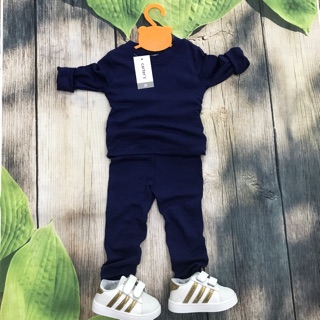 Bộ Cotton Borip trơn