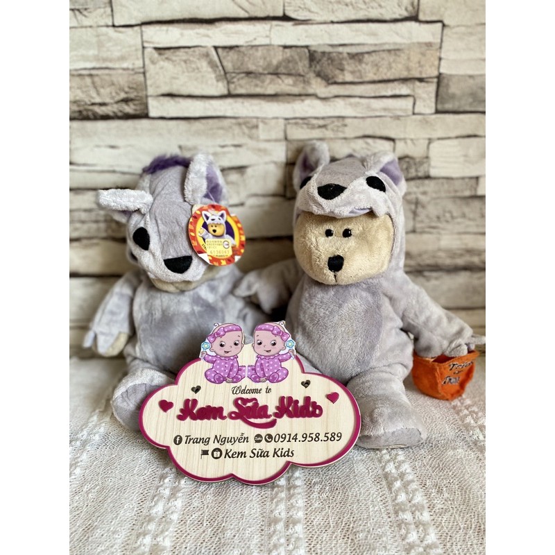 Gấu bông Starbucks Bearista độ mới từ 90%-99%