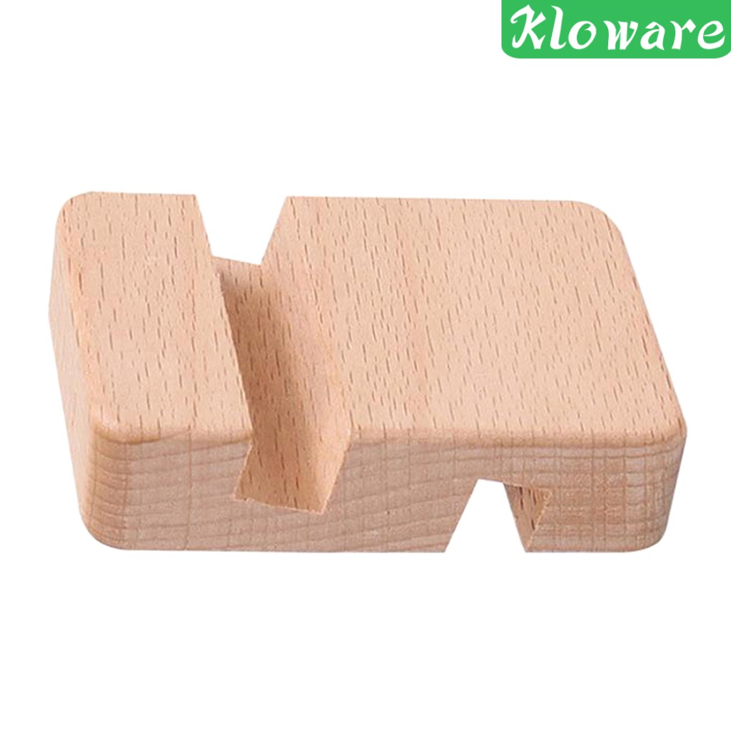 Giá Đỡ Điện Thoại / Lịch Để Bàn Bằng Gỗ Tiện Dụng