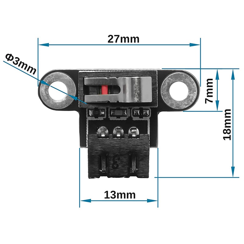 Set 6 Công Tắc Giới Hạn Mini 1M Dây Cáp 3 Chấu Cho 3018-Provr / 3018 MX3 / 3018-Provr Mach3