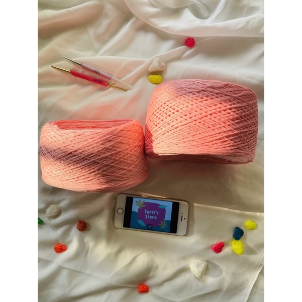 Sợi Lụa Nhật 100% Silk - Sợi chập  - Sợi rất mền bóng, siêu nhẹ và mát dùng đan móc sản phẩm mùa hè