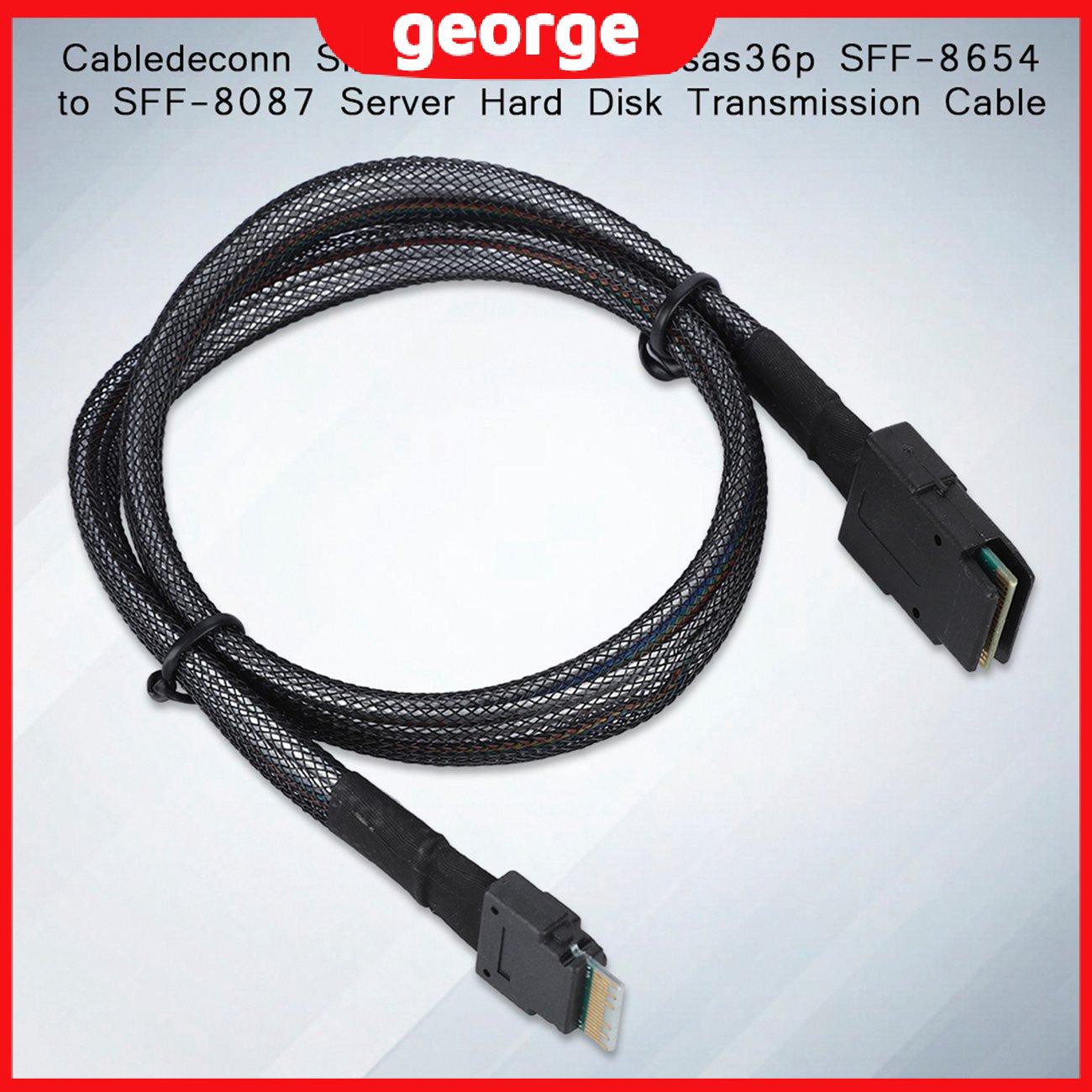 Dây Cáp Chuyển Đổi Slimsas38p Sang Minisas36p Sff-8654 Sang Sff-8087 Cho Ổ Cứng | BigBuy360 - bigbuy360.vn