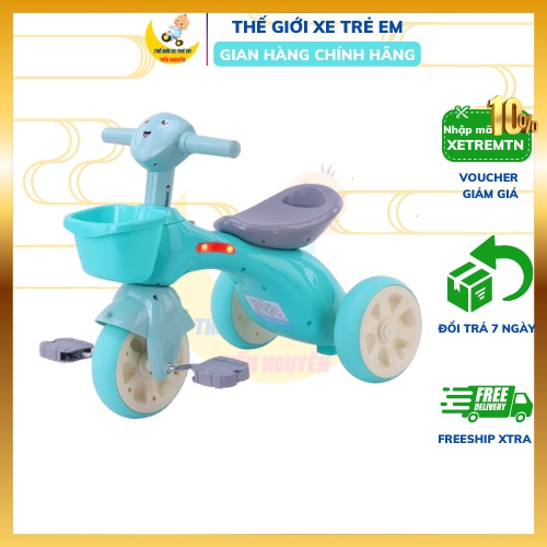 Xe Đạp Ba Bánh Có Nhạc Và Đèn , Bảo Hành 1 Đổi 1, Xe Đạp Chòi Chân Cho Bé Từ 2 đến 5 Tuổi