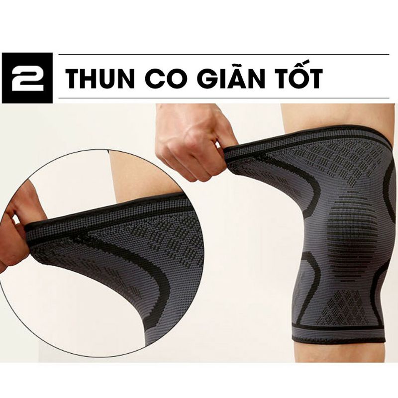 Băng Gối Thể Thao Aolikes 7718 Co Giãn 4 Chiều