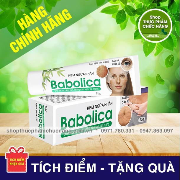 ✅✅✅ Babolica - Kem Ngừa Nhăn Da