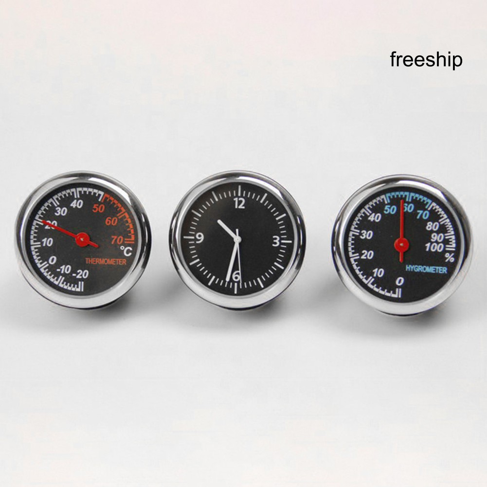 Đồng Hồ Nhiệt Kế Trang Trí Nội Thất Xe Hơi