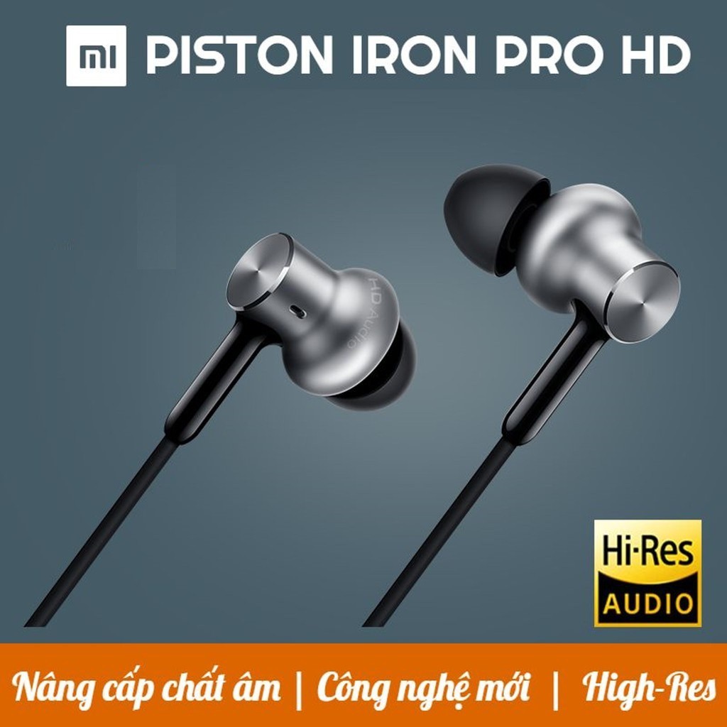 TAI NGHE XIAOMI PISTON IRON PRO HD -Tai nghe nhét tai Xiaomi Piston Iron Pro