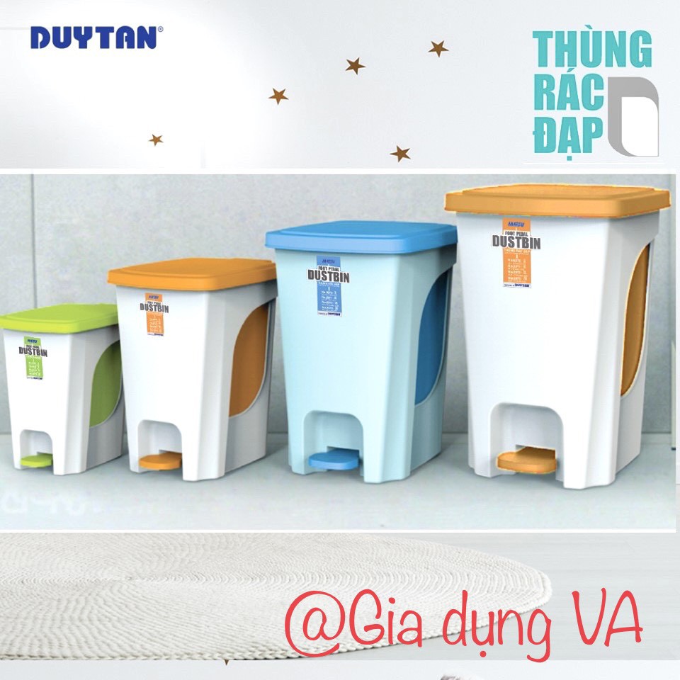 THÙNG RÁC ĐẠP MATSU DUY TÂN CÓ RUỘT THÁO RỜI DỄ DÀNG VỆ SINH NHIỀU KÍCH THƯỚC