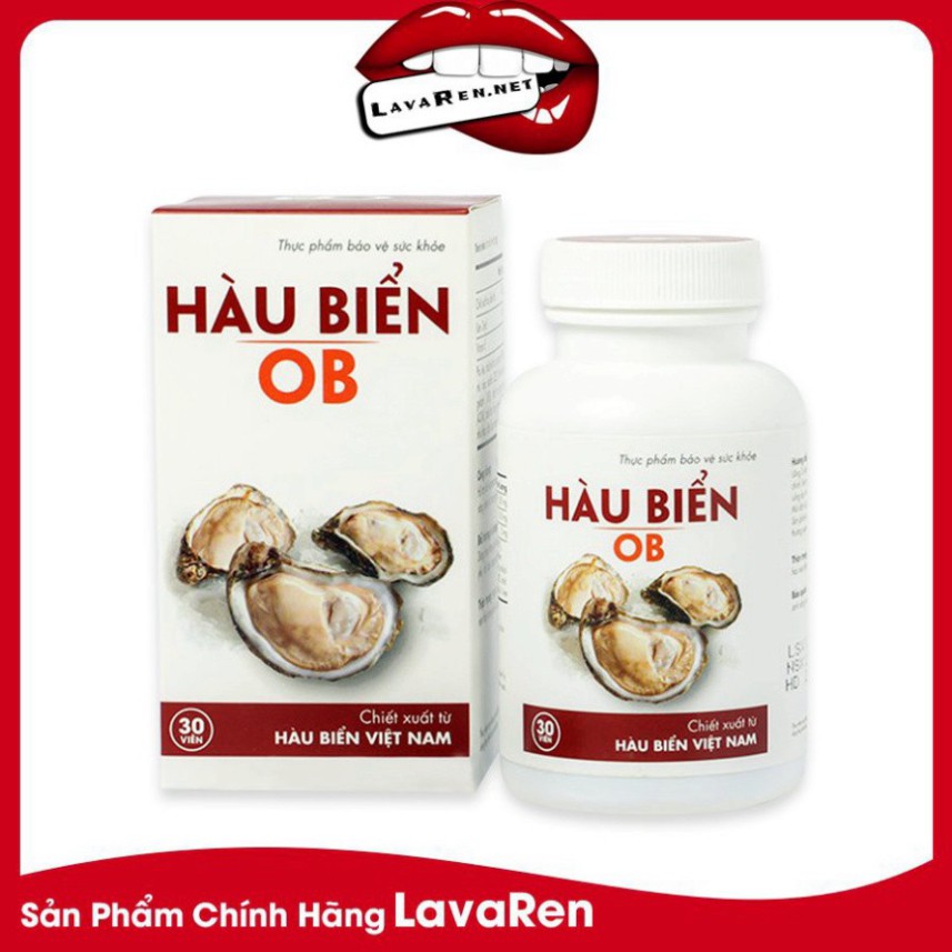 SALE NGHỈ BÁN 2 hộp Tinh chất hàu biển OB - Giúp tăng số lượng, chất lượng tinh trùng, dứt điểm xuất tinh sớm - Dạng lỏn