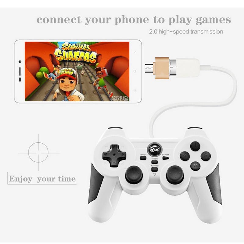 Bộ điều hợp micro USB hoặc USB 2.0 loại C OTG cho điện thoại Android