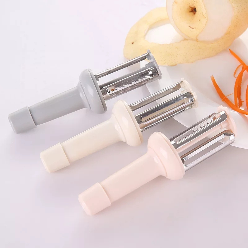 Dụng cụ nạo gọt rau củ quả đa năng 5 IN 1 có nắp đậy