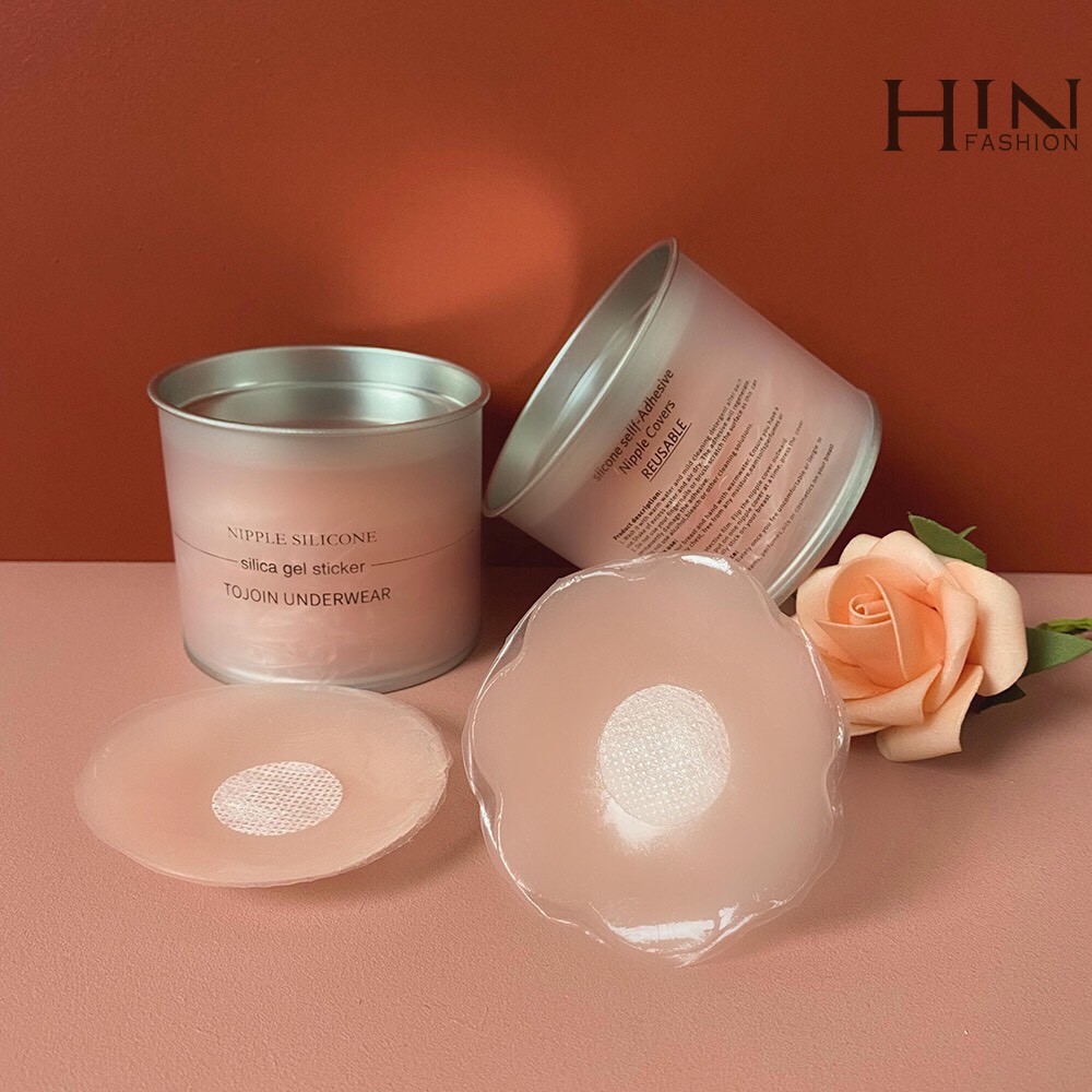 Hộp 10 Miếng Dán Ngực DUDIA Silicon