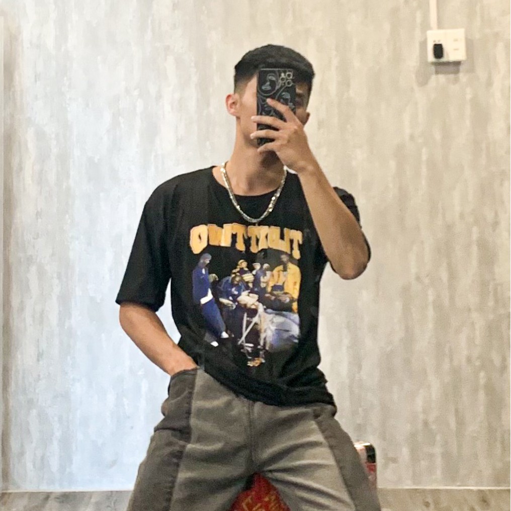 Áo thun nam nữ thời trang unisex form rộng tay lỡ phong cách hàn quốc
