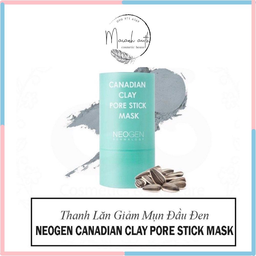 Thanh Lăn Giảm Mụn Đầu Đen Neogen Mặt Nạ Đất Sét Bùn Băng NEOGEN DERMALOGY CANADIAN CLAY PORE STICK 28G