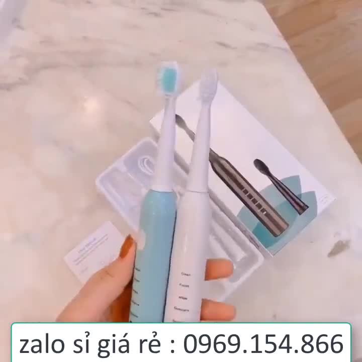 Bàn Chải Điện Đánh Răng Tự Động 5 Chế Độ, Đánh Răng, Đánh Bóng, Làm Trắng Và Chăm Sóc Răng Toàn Diện Bảo Hành 12 Tháng | BigBuy360 - bigbuy360.vn