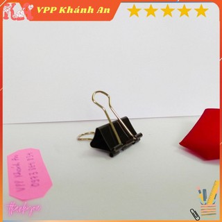 Hộp 12 Chiếc Kẹp sắt đen, kẹp bướm cỡ vừa(25mm, 32mm)