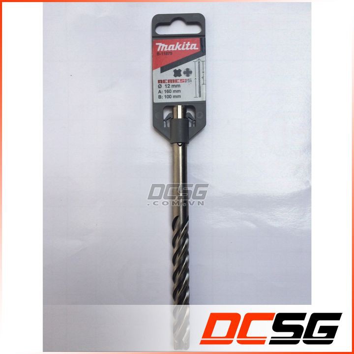 Mũi khoan bê tông 12x160mm Makita B-11879