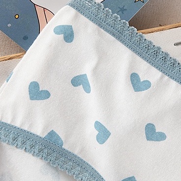 quần lót nữ Cotton nơ mịn cạp chun xinh đẹp dễ thương KIMCHIBIKINI chip cute mềm mại thoáng mát hàng quảng châu QL093