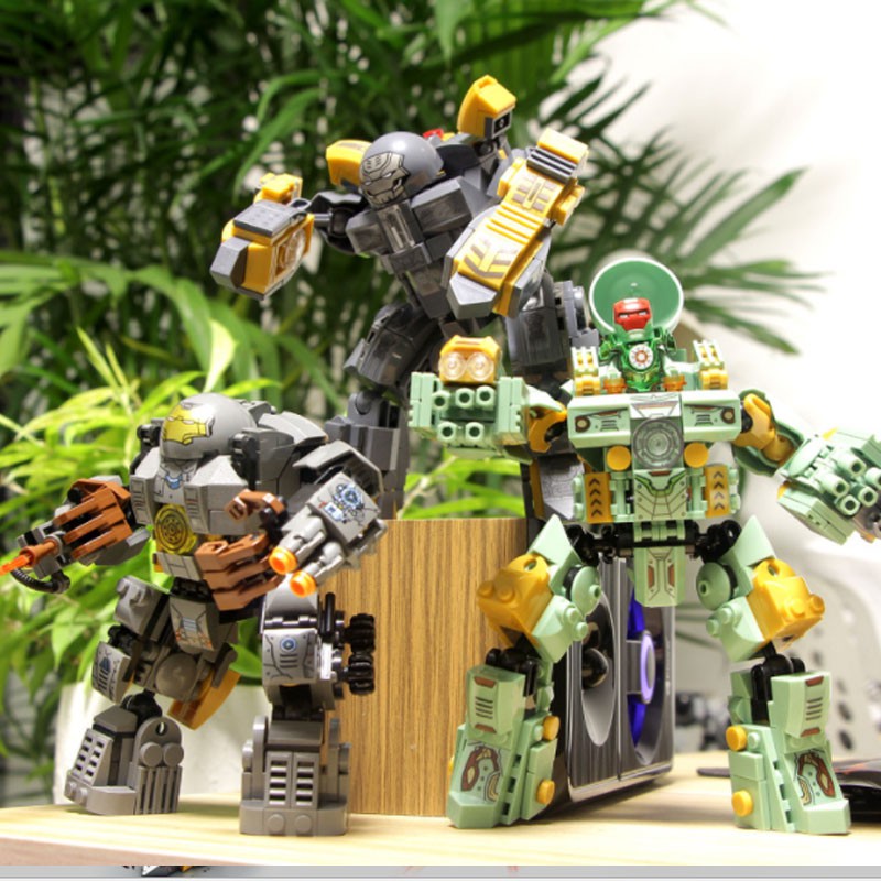 Đồ chơi lắp ráp siêu anh hùng - mô hình hulk thanos  iron man