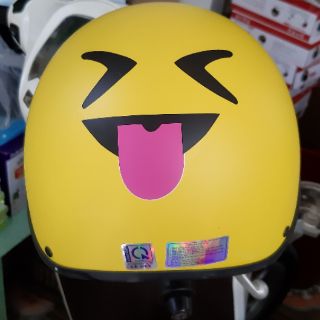 Nón bảo hiểm icon cảm xúc