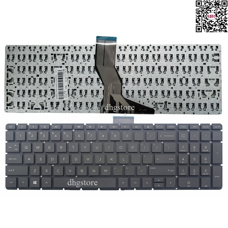 Bàn phím laptop HP Pavilion 15-AB, 15-AK, 15-AW, 15-AU, 15-AQ, 15-BC, 15-CC, 15-U, 15-W, 17-G, 15-AX Màu Đen