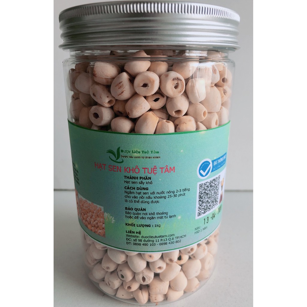 500gr hạt sen sấy khô - Loại sạch cao cấp | BigBuy360 - bigbuy360.vn