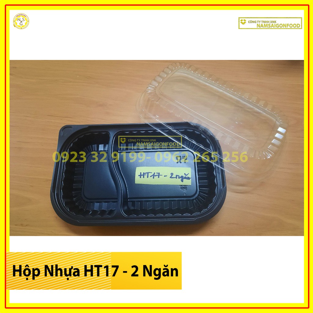 Hộp Nhựa HT17- 2 Ngăn