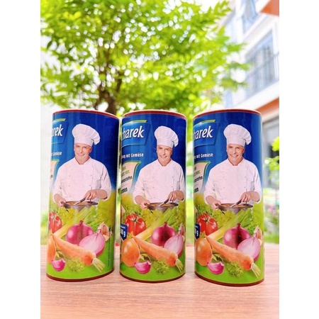 Hạt nêm rau củ hữu cơ  KUCHAREK hộp 300gr date T8/2025 - T10/2025