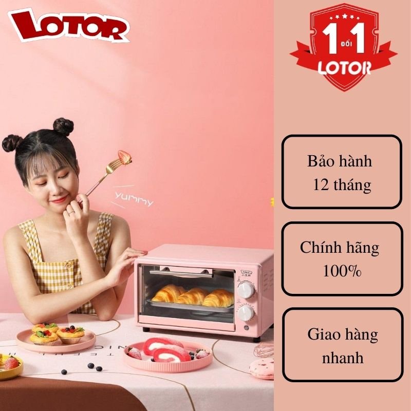 Lò Nướng Đa Năng Dung Tích 10L Chính Hãng LOTOR KX1061 – BH 12 Tháng – Lotor L029