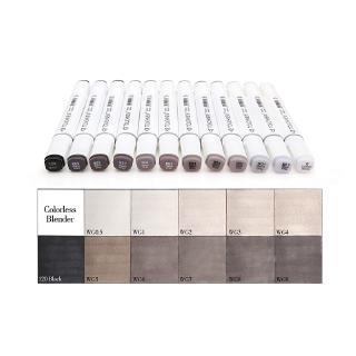 Set 30 bút highlight 2 đầu nhiều màu
