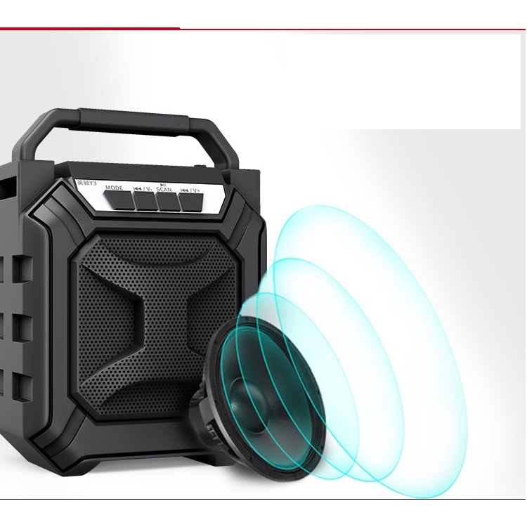 Loa mini xách tay Y3 nhỏ gọn âm thanh siêu hay, có mic Hỗ trợ cắm thẻ nhớ, USB