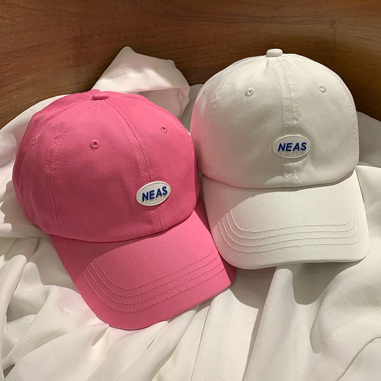 Mũ lưỡi trai thêu chữ đơn giản cá tính thời trang