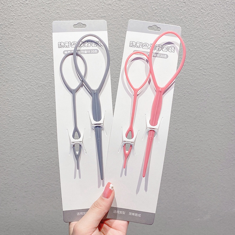Set 2 / 4 Dụng Cụ Bện Tóc Chuyên Dụng Cho Nữ