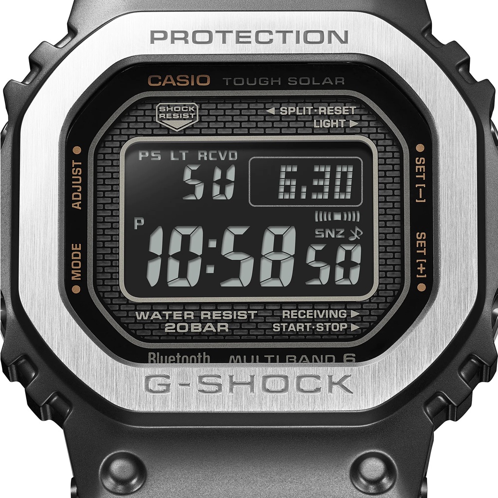 Đồng Hồ Casio Nam Dây Thép Không Ghỉ GSHOCK GMW-B5000MB-1DR Chính Hãng