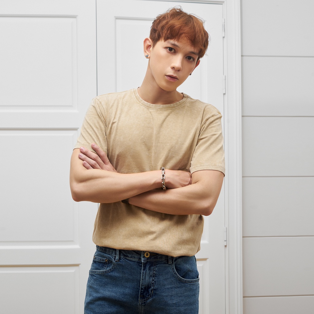 | Satoshi | Áo Thun Satoshi Wash SATS94 chất cotton có độ dày, mịn