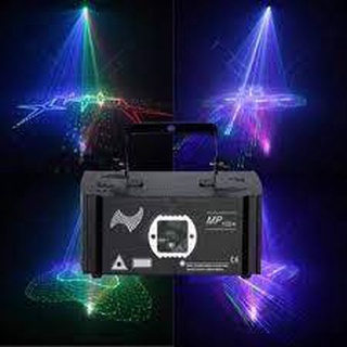 Đèn Laser MP 10D+ Plus Chiếu Hình 3D Phòng Bay Phòng Karaoke Bar - Đèn Laser Con Vịt Với Hơn 1000 Hiệu Ứng