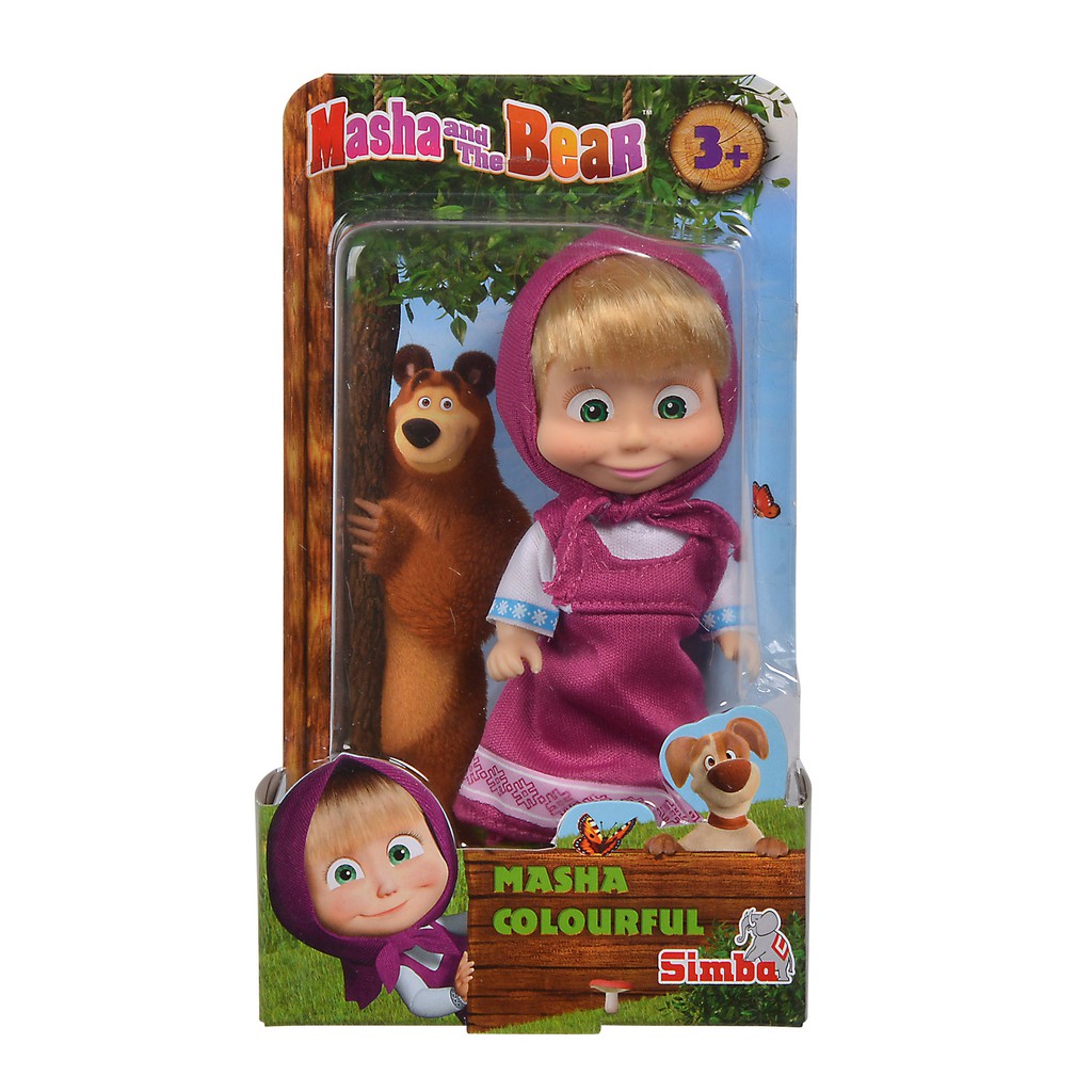 Đồ Chơi Búp Bê MASHA AND THE BEAR Masha Colourful - 109301678