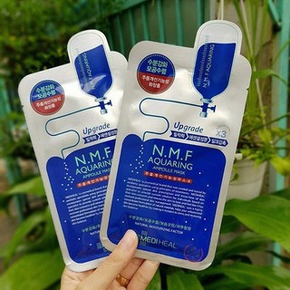 Combo 20 miếng mặt nạ n.m.f aquaring ampoule mask ex