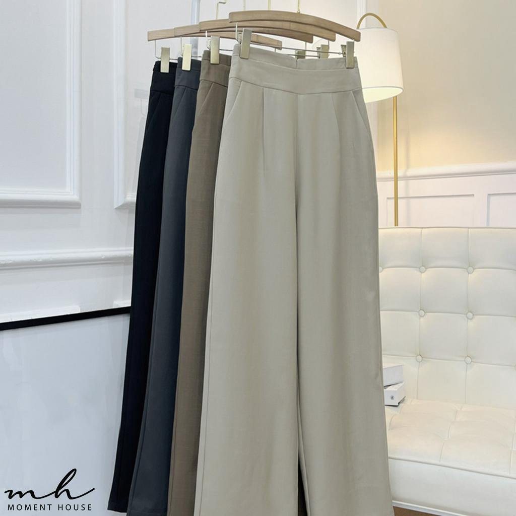 QUẦN LƯNG NỐI - Quần thiết kế khóa kéo hông, chất liệu cotton tây mềm, có size SML