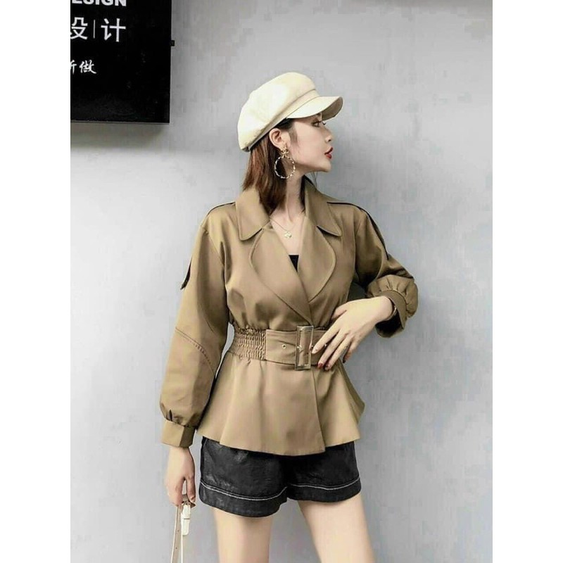 Áo măng tô ngắn